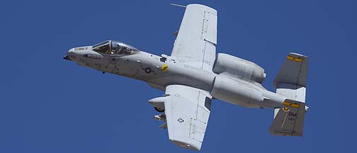 Fairchild-Republic A-10A Thunderbolt II (Warthog) 78-0671 of the 357th Fighter Squadron Dragons, February 2, 2012